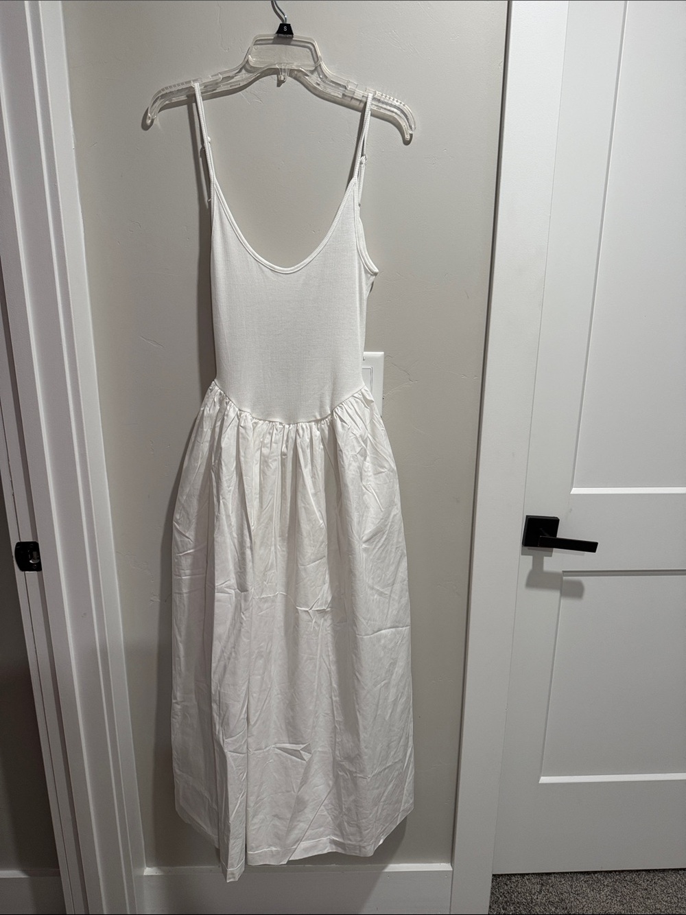 HYFVE White Maxi Dress Spaghetti Strap